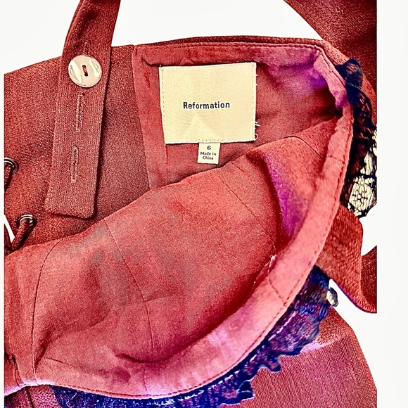 Reformation Alisa Corset Top – Size 6 – Like New - Picture 10 of 10